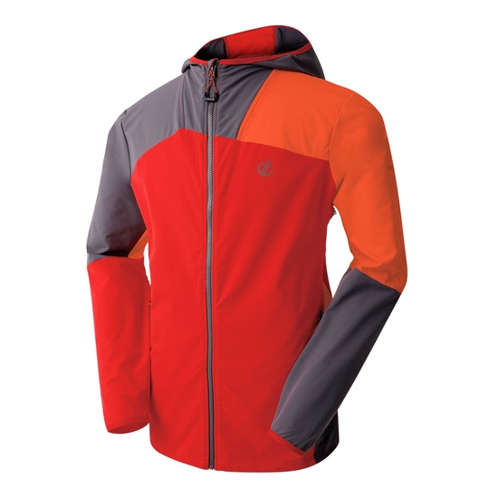 Men's Latitudinal III Softshell Jacket Danger Red
