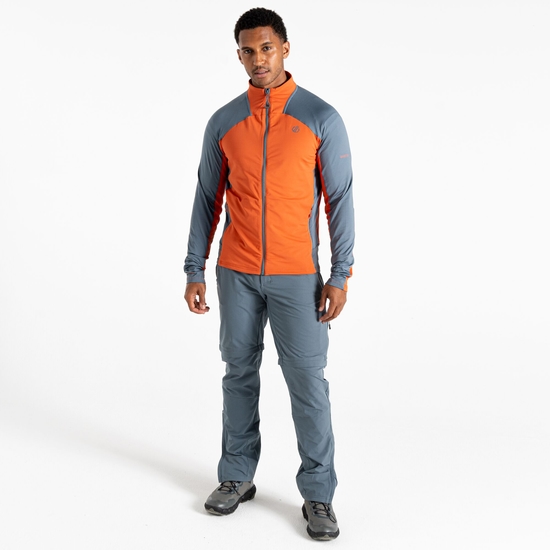 Couche intermédiaire stretch Substratum IV pour homme Gris