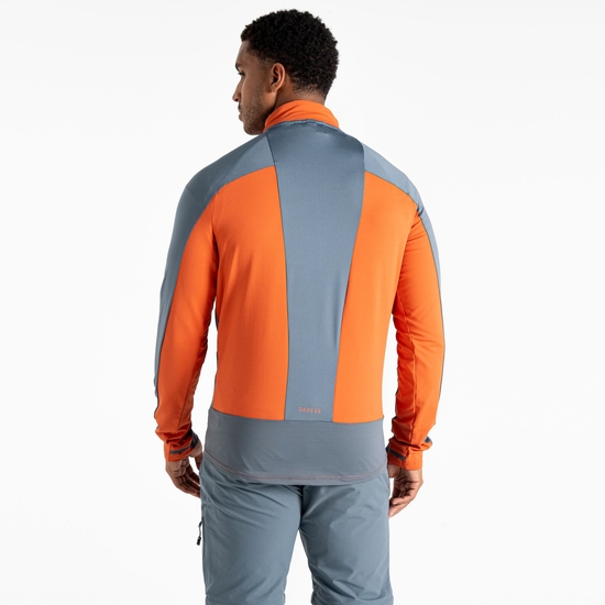 Couche intermédiaire stretch Substratum IV pour homme Gris
