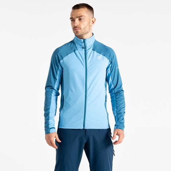 Couche intermédiaire stretch Substratum IV pour homme Bleu