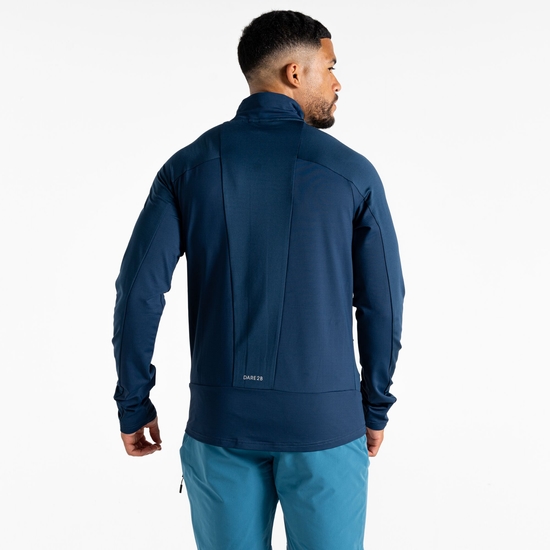 Couche intermédiaire stretch Substratum IV pour homme Bleu
