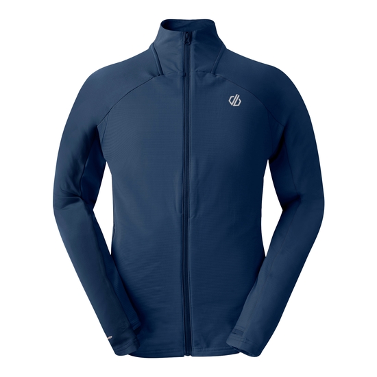 Couche intermédiaire stretch Substratum IV pour homme Bleu