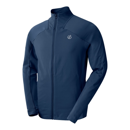 Couche intermédiaire stretch Substratum IV pour homme Bleu