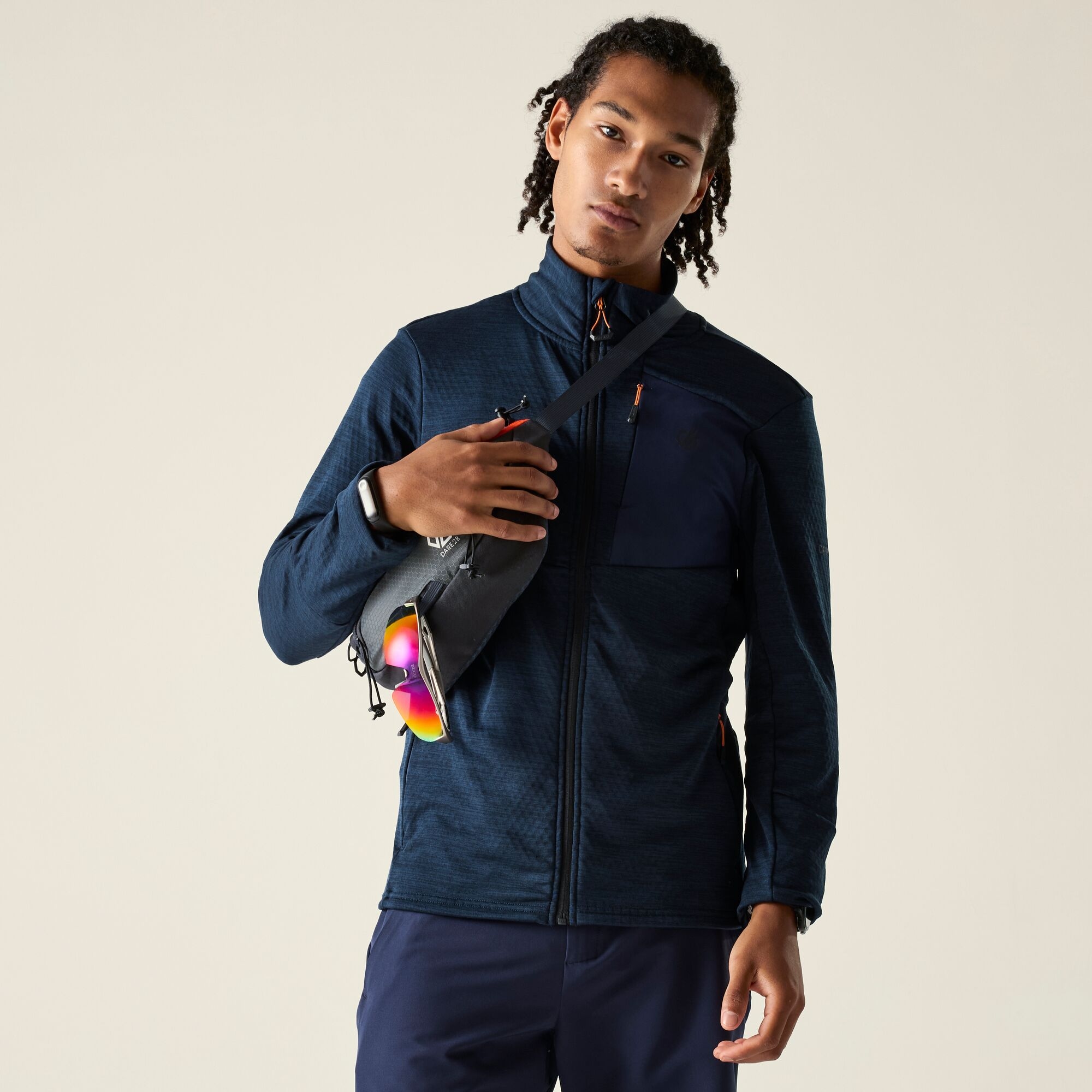 Dare 2B Men's Blue Venture Stretch Midlayer Size: Xxl