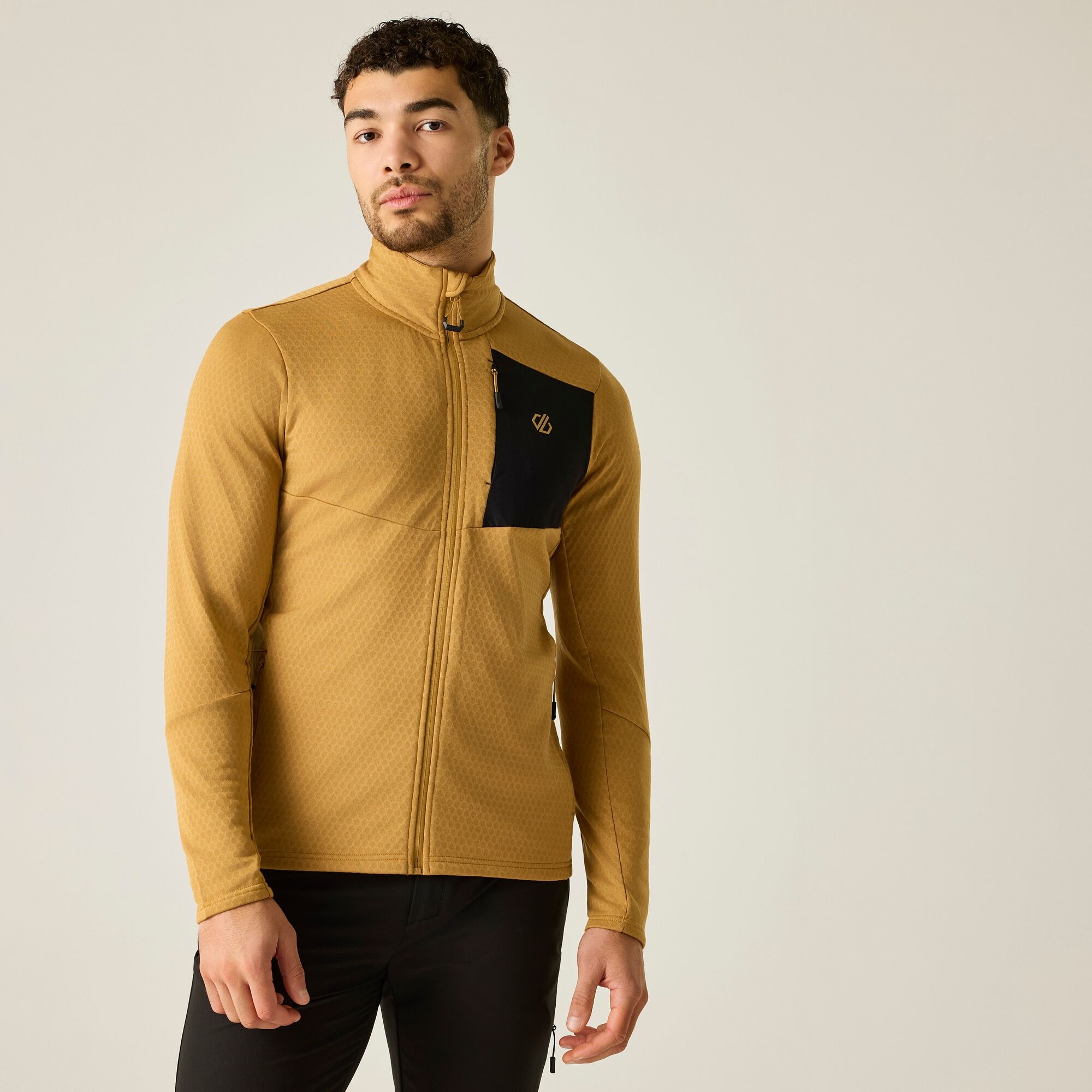 Dare 2B Men's Brown Venture Stretch Midlayer Size: Xxl