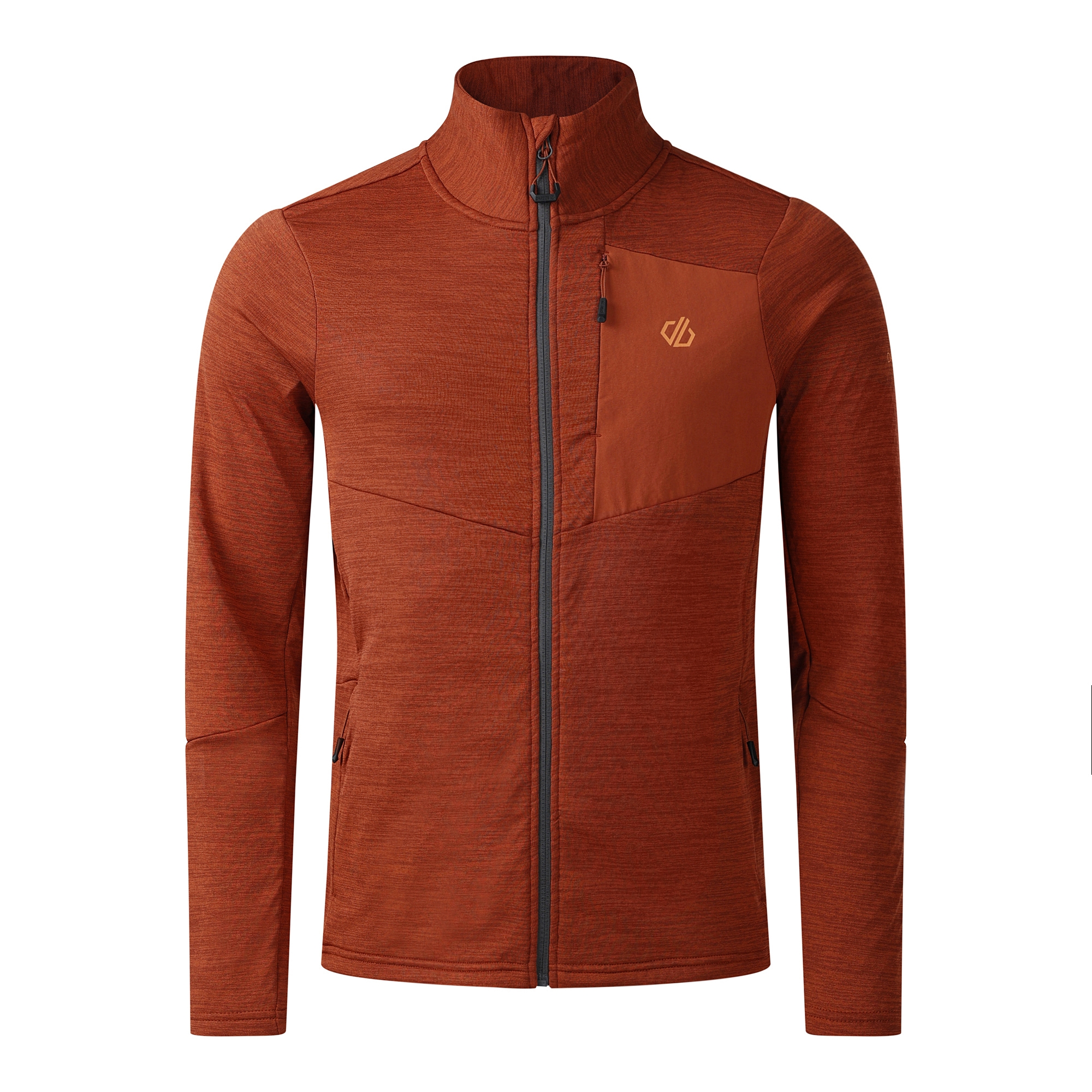 Dare 2B Men's Venture Stretch Midlayer - Orange Xxxl - Image 3