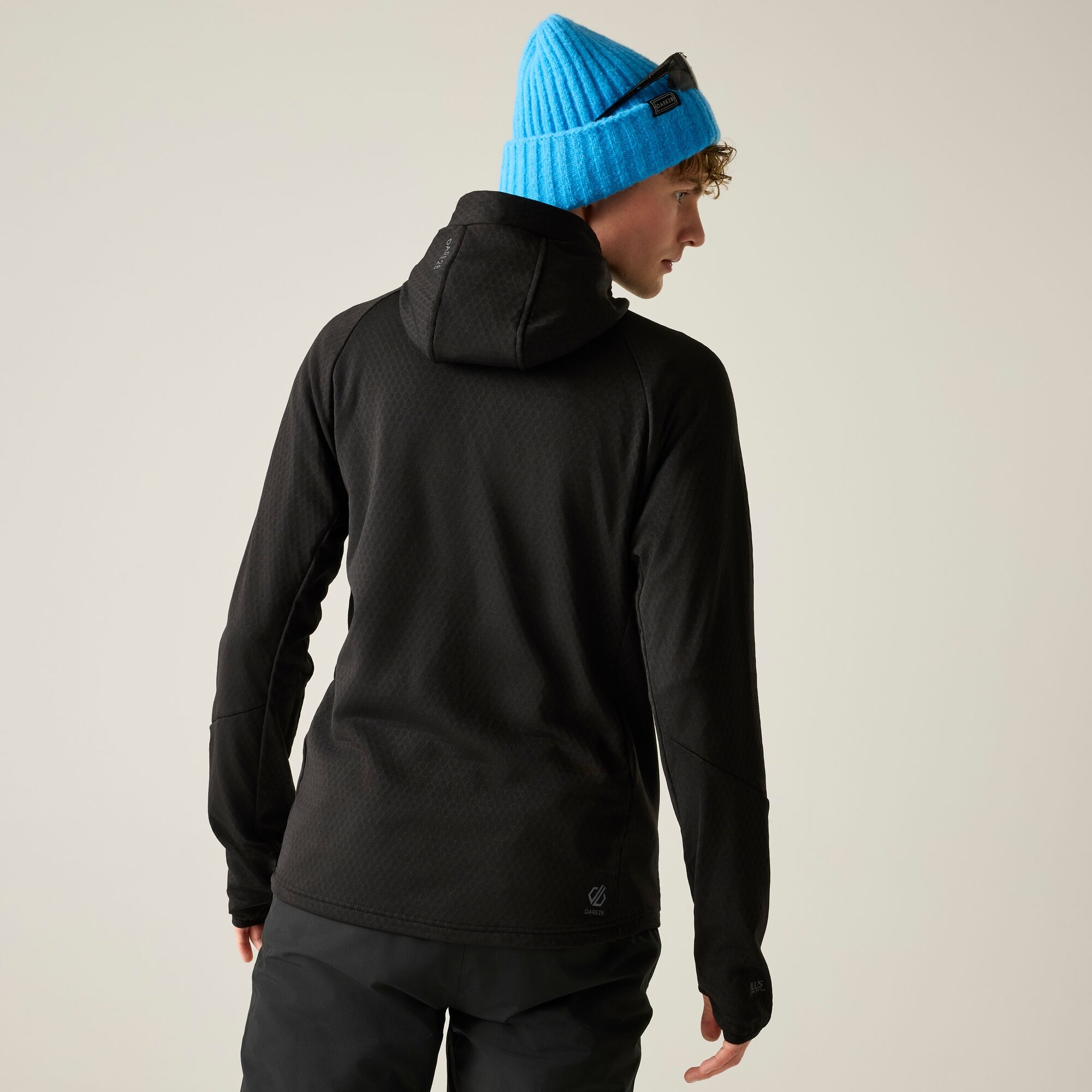 Dare 2B Men's Venture Hooded Midlayer Black Small - Image 3