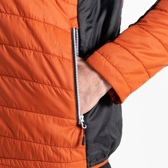 Men's Touring Padded Jacket Orange
