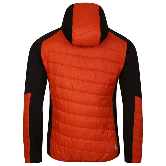Men's Touring Hybrid Jacket Puffins Orange Brown