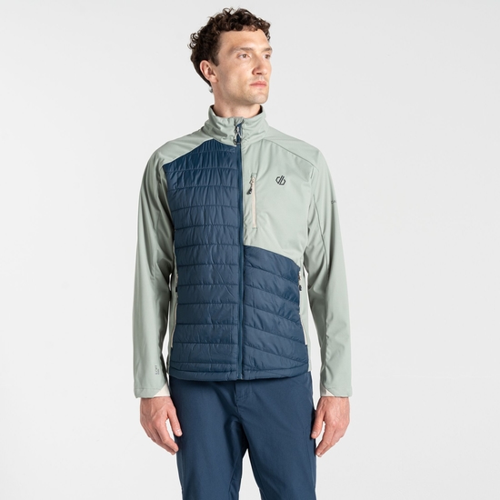 Herren Mountaineer Hybridjacke Grün