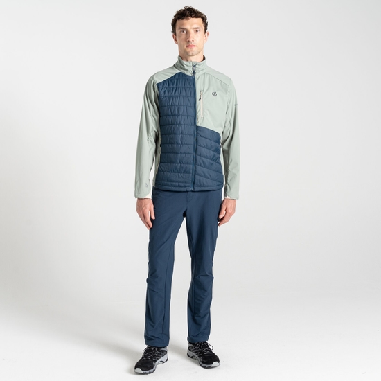 Men's Mountaineer Hybrid Jacket Green Moonlight Denim