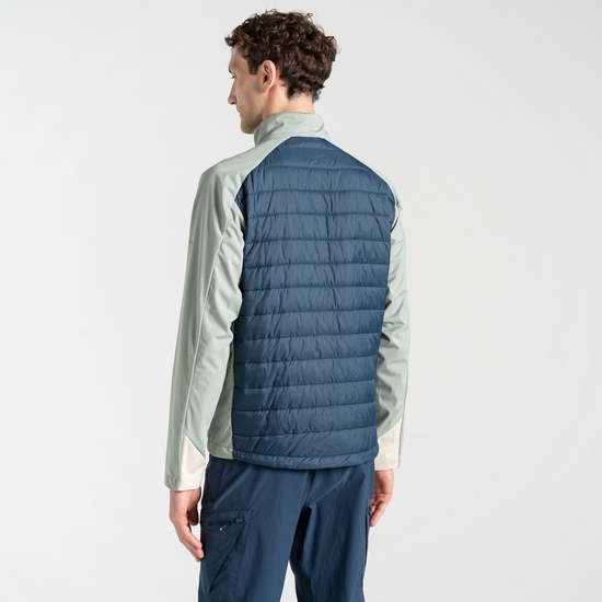 Men's Mountaineer Hybrid Jacket Green Moonlight Denim