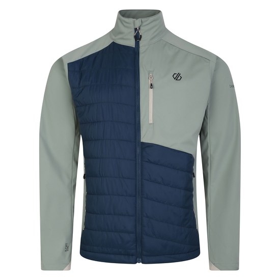 Men's Mountaineer Hybrid Jacket Green Moonlight Denim