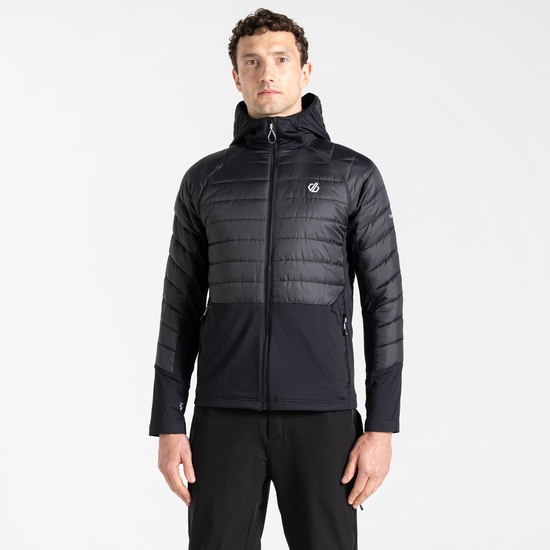 Veste hybride homme Descending Noir