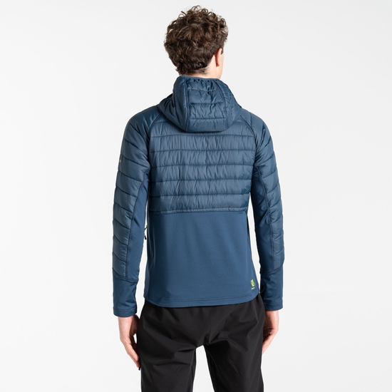 Veste hybride homme Descending Bleu