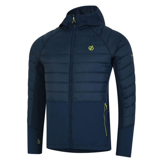 Veste hybride homme Descending Bleu