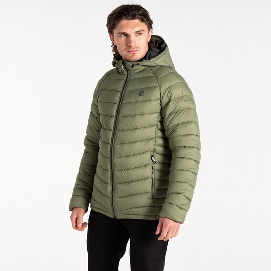 Men's Torrek Mountain Baffled Jacket Olivine Green