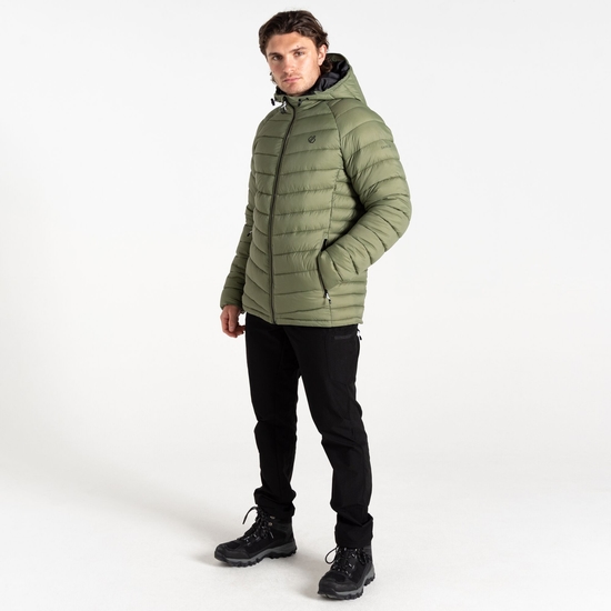 Men's Torrek Mountain Baffled Jacket Olivine Green