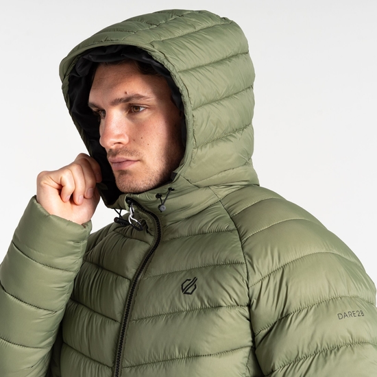 Men's Torrek Mountain Baffled Jacket Olivine Green