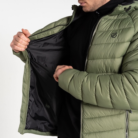 Men's Torrek Mountain Baffled Jacket Olivine Green