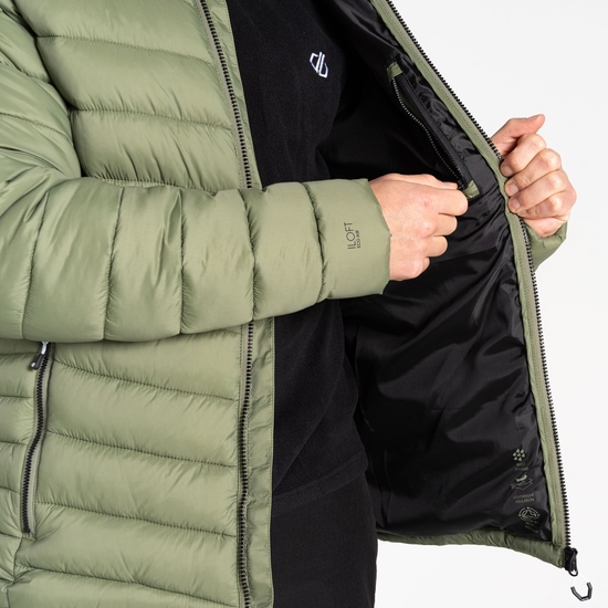 Men's Torrek Mountain Baffled Jacket Olivine Green