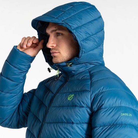 Veste cloisonnée de notre gamme Mountain Homme Bleu Acier