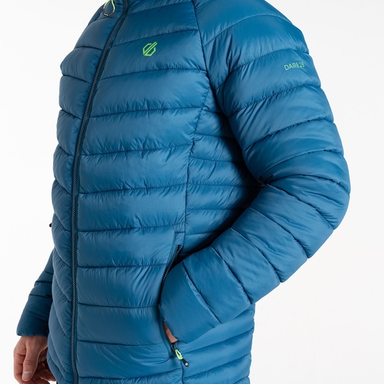 Veste cloisonnée de notre gamme Mountain Homme Bleu Acier