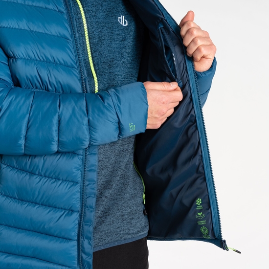 Veste cloisonnée de notre gamme Mountain Homme Bleu Acier