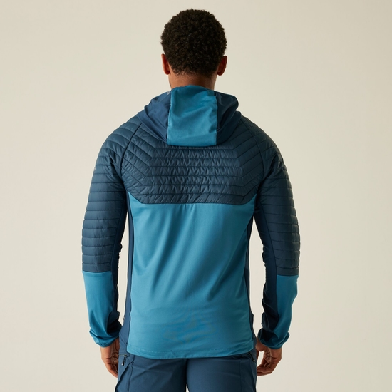 Veste hybride Descending II pour homme Bleu
