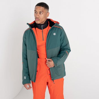Men's Intermit III Recycled Ski Jacket Forest Green