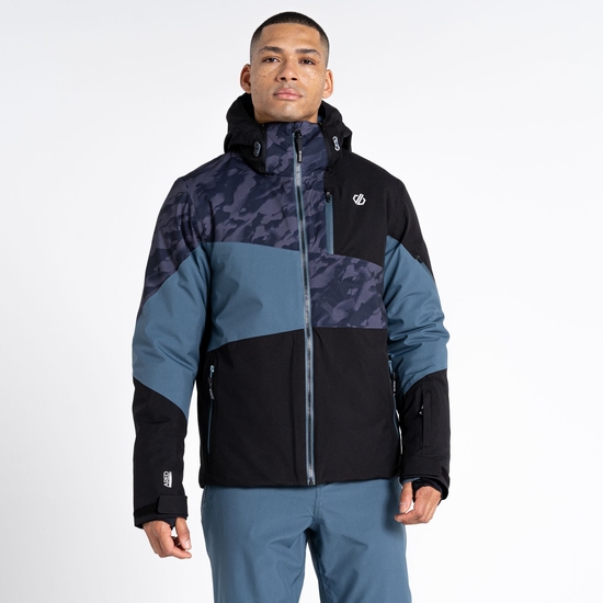 Men's Supernova II Ski Jacket Black Camo