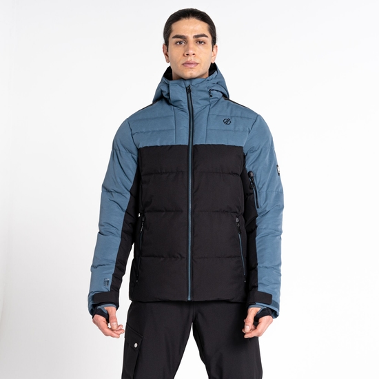 Men's Denote II Ski Jacket Black Orion Grey