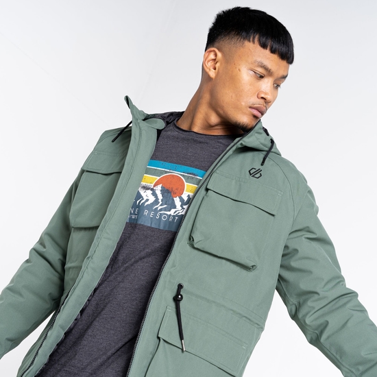 Men's Recur Waterproof Jacket Duck Green