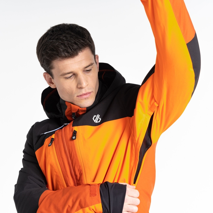 Slopeside Homme Veste de ski Orange