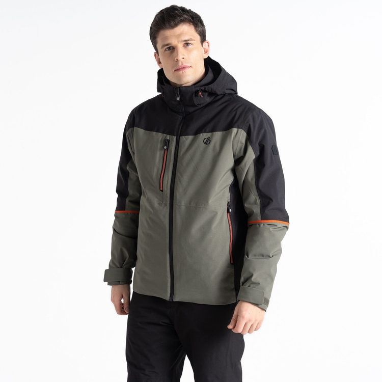 Black and green ski jacket new arrivals