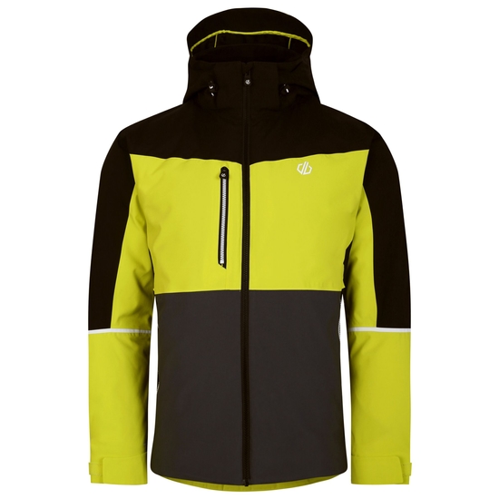 Eagle Homme Veste de ski Jaune