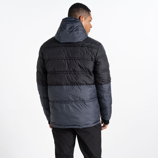 Men's Ollie Ski Jacket Ebony Grey Black 