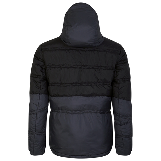 Men's Ollie Ski Jacket Ebony Grey Black 