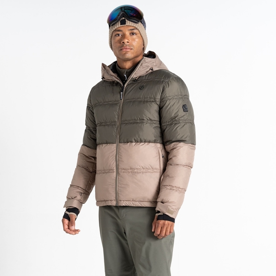 Men's Ollie Ski Jacket Lichen Green Clay 