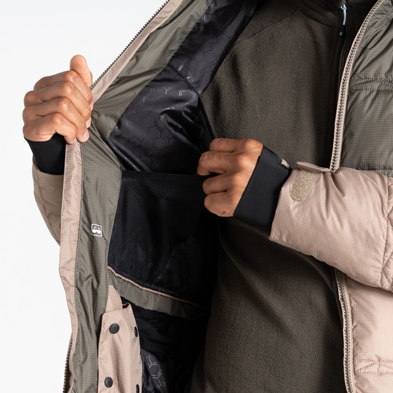 Ollie Homme Veste de ski Vert