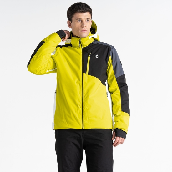 Mens neon ski jacket store