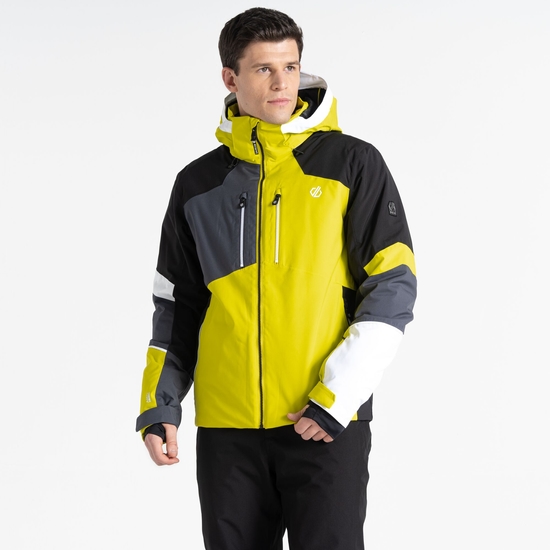 Veste de ski Shred pour homme Jaune