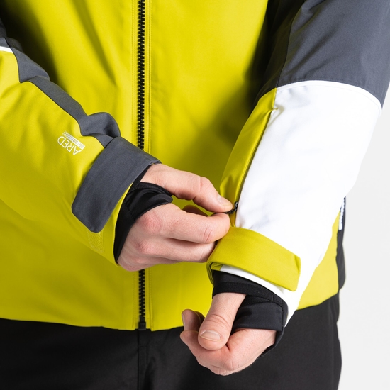 Veste de ski Shred pour homme Jaune