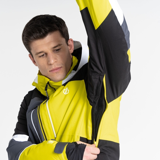 Veste de ski Shred pour homme Jaune