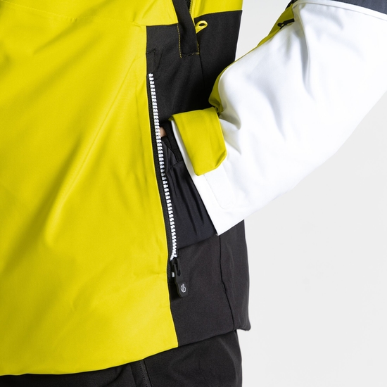 Veste de ski Shred pour homme Jaune