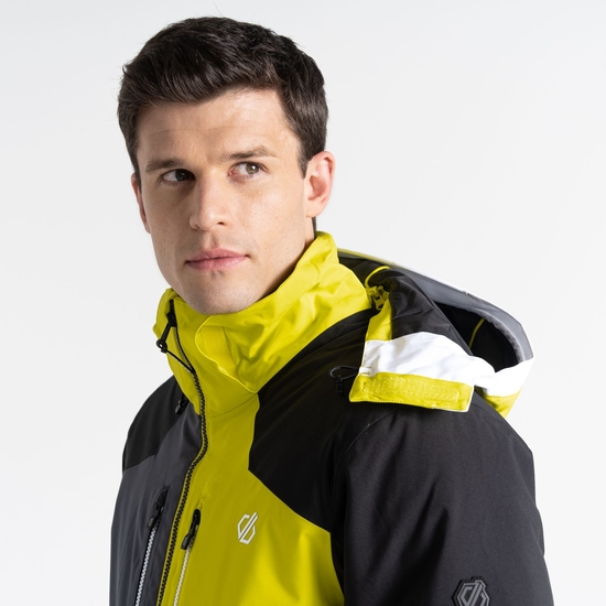 Veste de ski Shred pour homme Jaune