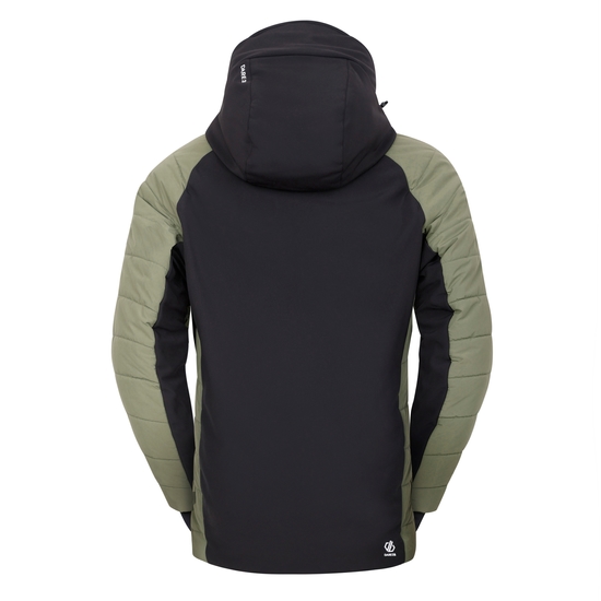 Men's Speed II Ski Jacket Olivine Green Black