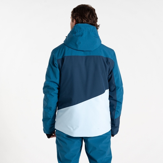 Men's Baseplate II Ski Jacket Kingfisher Blue Navy