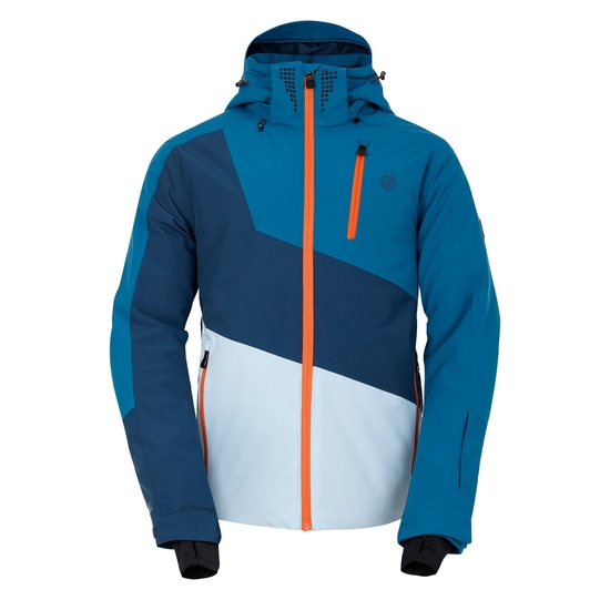 Men's Baseplate II Ski Jacket Kingfisher Blue Navy