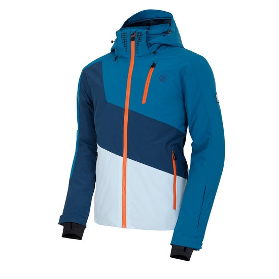 Men's Baseplate II Ski Jacket Kingfisher Blue Navy